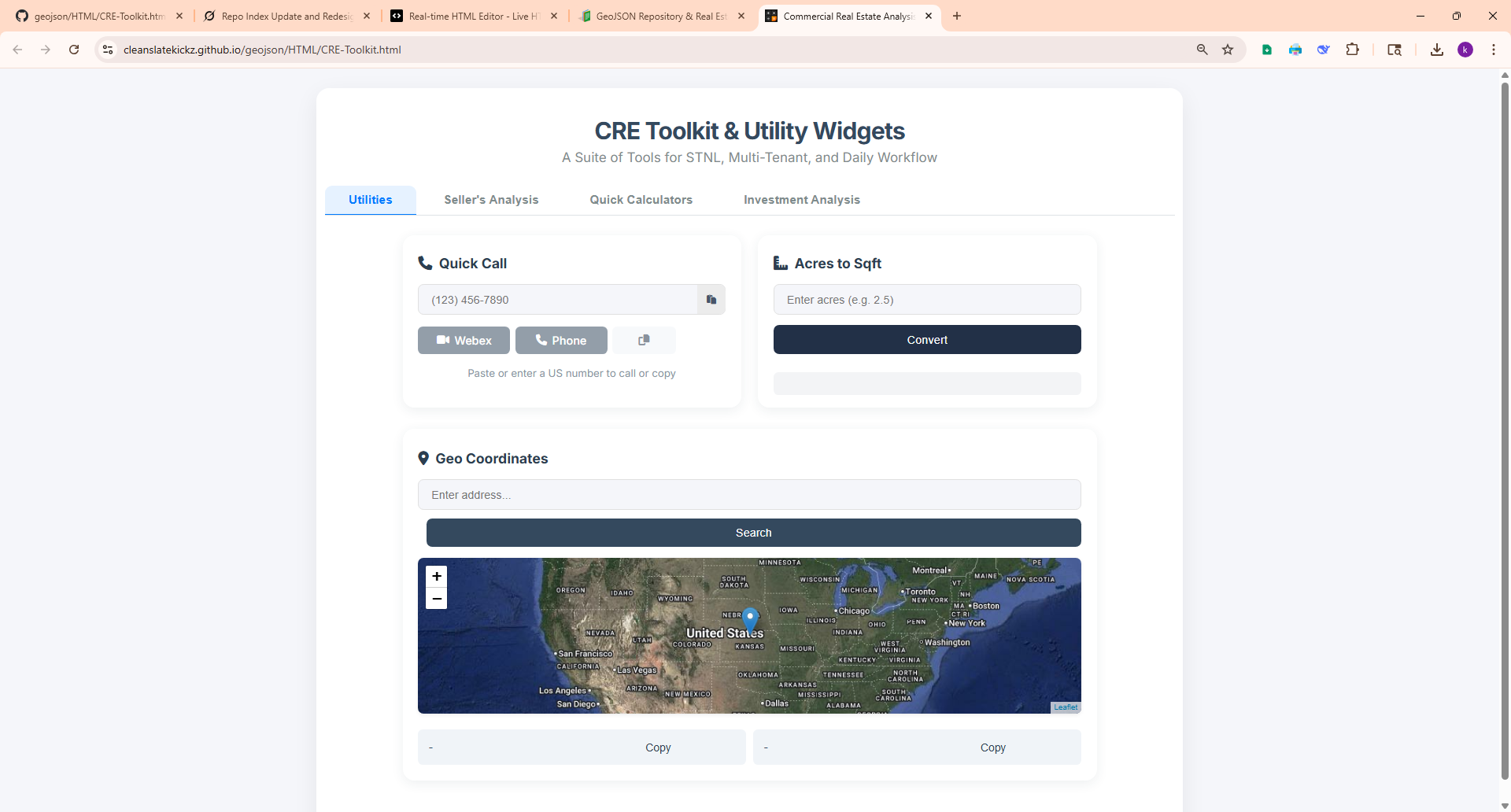 CRE Analysis Toolkit